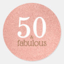 Search for rose birthday stickers 50 year old