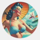 Search for bikini stickers Pinup