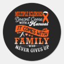 Search for orange ribbon stickers Sclerosis