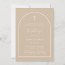 Search for neutral christening invitations Modern