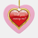 Search for will you marry me decor Heart