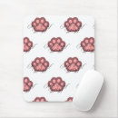 Search for paw print mousepads Cat