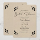 Search for kraft bridal shower invitations Farmhouse
