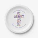 Search for first communion plates Christening