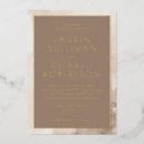Search for taupe wedding invitations Elegant