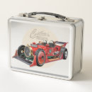 Search for race car lunch boxes Retro