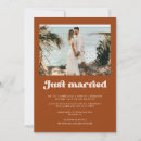 Search for just married invitations We got married