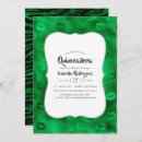 Search for emerald green quinceanera invitations Chic