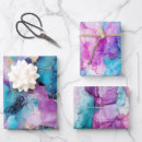 Search for turquoise marble wrapping paper Blue