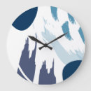Search for abstract painting blue clocks Modern