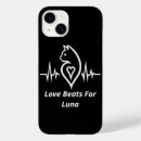 Search for heartbeat iphone cases Cat lover