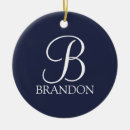 Search for navy blue christmas tree decorations Initial