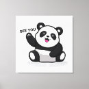 Search for funny animal canvas prints Panda