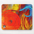 Search for flame red mousepads Fire