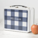 Search for plaid lunch boxes Gingham