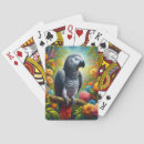 Search for parrot playing cards Floral