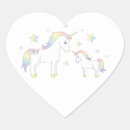 Search for pastel hearts stickers Unicorn