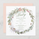 Search for watercolor greenery baby shower invitations Mother to be