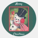 Search for retro snowman stickers Cute