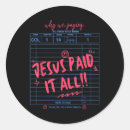 Search for paid stickers Jesus christ