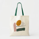 Search for geometric tote bags Abstract