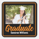Search for orange graduation stickers Modern