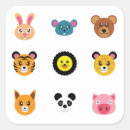 Search for animal cartoon stickers Cute