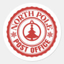Search for post office stickers North pole
