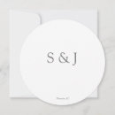 Search for grey and white invitations Unique