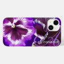 Search for purple pansy iphone cases Floral