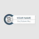 Search for navy blue name tags Small business customer service