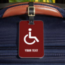 Search for wheelchair luggage tags Disabled
