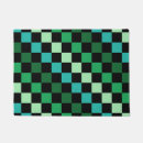 Search for gingham doormats Chequered