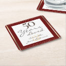 Search for 50th anniversary coasters Vow renewal
