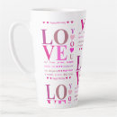 Search for love romance mugs Pink