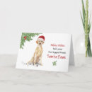 Search for labrador retriever christmas cards Santa