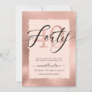 Search for 40th birthday save the dates Stylish