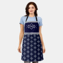 Search for boating aprons Navy blue
