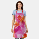 Search for bridesmaid aprons Pink