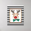 Search for christmas deer canvas prints Moose