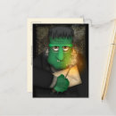 Search for funny halloween cartoons postcards Monster