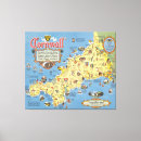 Search for rumsey canvas prints Map of england