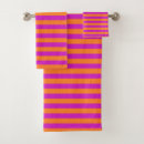 Search for orange bath towels Stripes