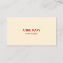 Search for ivory business cards Minimalist