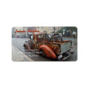 Search for pickup return address labels Antique