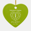 Search for anniversary christmas tree decorations Green