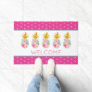 Search for pink floral doormats Tropical