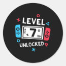 Search for 7th birthday boy stickers Gamer