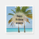 Search for palm tree napkins Travel