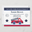 Search for firefighter baby invitations Hero